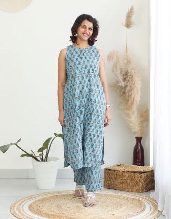 Blue Heaven Cotton Co Ord set