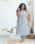 Urban Grey Cotton A Line Co Ord set